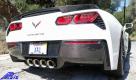 C7 Corvette 14-19 Laminated Carbon Fiber Exhaust Diffuser Rear Fascia $1,998.00 