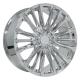 OE Wheels CA94 22x9 6x139.7 28et Chrome Wheel