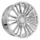 OE Wheels CA94 24x10 6x139.7 28et Chrome Wheel