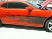 Camaro Air Brushed Flame 2pc Side Graphic - 2010+