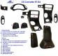 C5 Corvette, Real Carbon Fiber Center Console Truck Release Switch Bezel withOUT Fog Lights 
