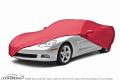 C6 Designer Embossed Corvette Car Cover with C6 Corvette logo on front