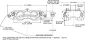 1965-1982 Corvette C2/C3 Wilwood D8-4 Front Brake Caliper Black