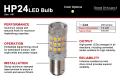 1157 LED Bulb HP24 Dual-Color LED Cool White Single Diode Dynamics