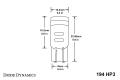 194 LED Bulb HP3 LED Natural White Single Diode Dynamics