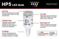 194 LED Bulb HP5 LED Red Single Diode Dynamics