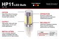 16-22 Camaro LED Reverse Lights LED Bulb XPR (700 Lumens)  Cool White Pair Diode Dynamics 