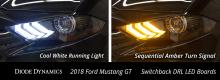 Switchback DRL LED Boards for 2018-2021 USDM Ford Mustang