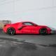 2020-Up Corvette C8 Z51 Facelifted Rear Trunk High Wing Spoiler, Matte Black