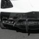 20-23+ C8 Corvette Carbon Fiber Diffuser Quad Exit with Diffuser Fins