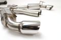 2010-2013 Camaro SS Sport Cat Back Exhaust System 6.2L (Round Tips) Black Tips