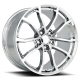 C6 Corvette CUP REPLICA Wheels FR 25F Flow Formed, 20x12 CHROME Finish 