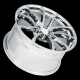 C6 Corvette CUP REPLICA Wheels FR 25F Flow Formed, 20x12 CHROME Finish 
