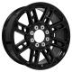 OE Wheels FR62 22x9 8x170 40et Gloss Black Wheel