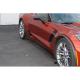 C7 Corvette Z06 APR Real Carbon Side Rocker Extensions, Side Skirts 2015-Up