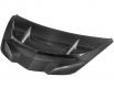 20-26+ C8 Corvette ZR1 Style Carbon Fiber Hood (Double Sided Carbon Fiber) - EOS