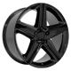 OE Wheels JP06 20x9 5x127 34et Gloss Black Wheel SS: 8537974