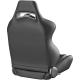 Corbeau LG1 Racing Seat, LG1 Black Leather , L25501PR