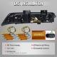 CHEVROLET CAMARO FULL LED TAIL LIGHT SEQUENTIAL SIGNAL/ GLOSSY BLACK HOUSING/CLEAR LENS 