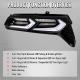 CHEVROLET CORVETTE C7 TAIL LIGHT (C8 DESIGN) BLACK HOUSING CLEAR LENS