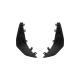 Chevrolet Corvette C8 Z06 / E-Ray Front Side Canards, In Real Carbon Fiber