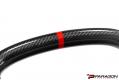 Paragon Performance C8 Z06 Style Corvette Carbon Fiber Steering Wheel, Red