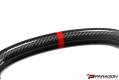 Paragon Performance C8 Z06 Style Corvette Carbon Fiber Steering Wheel, Red