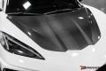 2020-24 C8 Corvette Full Carbon Fiber Hood Replacement, Saves 30% on weight