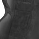 Corbeau LG1 Racing Seat, LG1 Black Vinyl/Black Microsuede , S25501PR