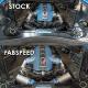 Corvette C8 ZR1X Fabspeed 5-Ply Silicone Induction Hoses