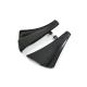 20-24+ C8 Corvette XL Extended Rear Splash Guards in Matte Black
