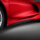 C8 Corvette Stingray Z51 Rocker Extensions (non-GM) in Carbon Fiber or Carbon Flash metallic  