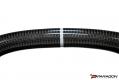 Paragon Performance C8 Z06 Style Corvette Carbon Fiber Steering Wheel, Light Gra
