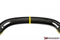 Paragon Performance C8 Z06 Style Corvette Carbon Fiber Steering Wheel, Yellow