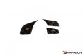 CCS C8 Corvette Steering Wheel Button Covers 1lt Only, Non Heated