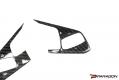 CCS C8 Corvette Steering Wheel Black Side Covers, Heated