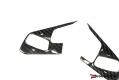 CCS C8 Corvette Steering Wheel Black Side Covers, Heated