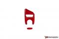 CCS C8 Corvette Red Carbon Fiber Mode Selector Trim Overlay
