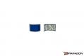 CCS C8 Corvette Blue Carbon Fiber 12 Oclock Steering Wheel Trim, Blue