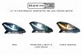 C7 Corvette 2014-19, Morimoto XB LED C7 Headlight Replacement Assemblies, Set of 2