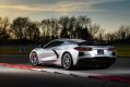 Drake Muscle Cars C8 Corvette Rear Spoiler - Wicker Bill Style - Carbon Flash Metallic