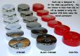 C6 Corvette Painted Billet Aluminum Engine Caps - NakidParts Originals