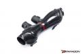 Eventuri C8 Z06 Coupe Corvette Carbon Fiber Intake System with Clear Cover  