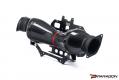 Eventuri C8 Z06 Coupe Corvette Carbon Fiber Intake System with Clear Cover  