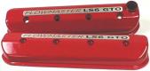 Katech, Cast Aluminum Valve Covers for LS7 or LS1 / LS2 / LS6 with WET Sump Corvette