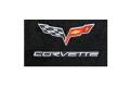 C6 Corvette 05-07E Lloyd Ultimat Floor Mats w/C6 Emblem & Corvette Script