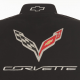 Corvette Embroidered Classic Twill Jacket - Black : C7