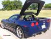 Corvette C6 & Z06, ZR1, Grand Sport Sharkbar Harness Mounting Bar  2005-2013 w/ Cut GM Interior Panels