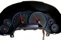 C6 Corvette Aluminum Domed Gauge Bezels, Custom Painted