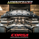 CORSA Chevrolet C8 Corvette Z06 3.0” Valved Cat-Back NPP Muffler Exhaust System 
